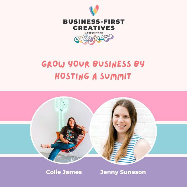 Grow Your Business by Hosting a Summit with Jenny Suneson - podcast episode cover