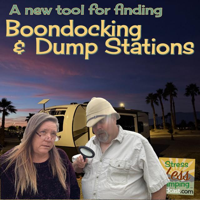 Finding hidden boondocking gems and dump sites - podcast episode cover