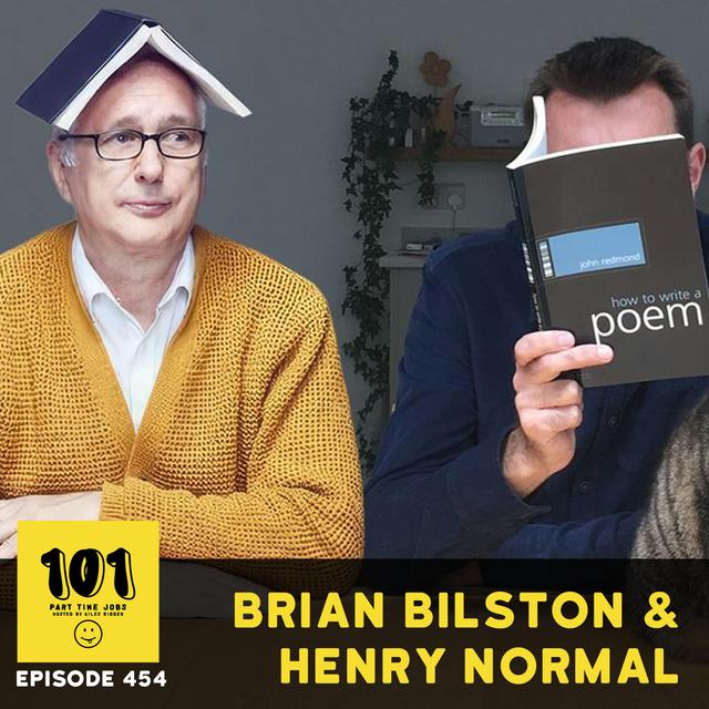 Brian Bilston & Henry Normal  - "Poetry comes from interacting with the world" - podcast episode cover