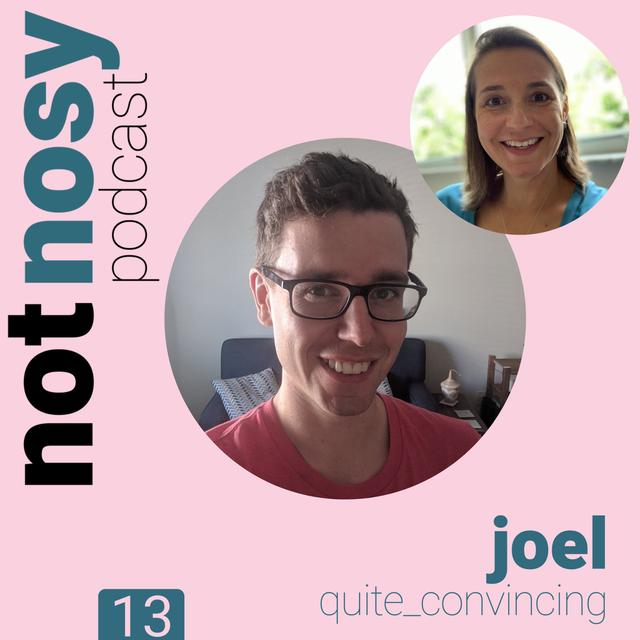 Joel - quite_convincing - podcast episode cover