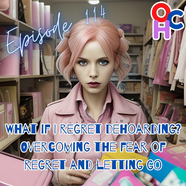 #114 What if I regret dehoarding? Overcoming the fear of regret and letting go - podcast episode cover