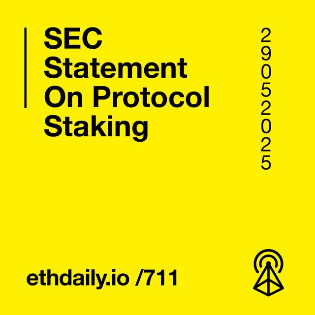 SEC Statement On Protocol Staking - podcast episode cover
