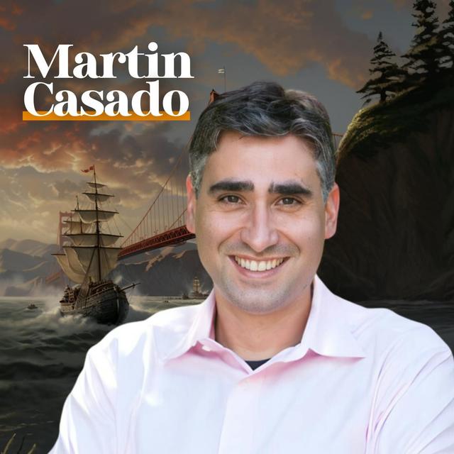 E70: Martin Casado of a16z on AI Innovation and AGI - podcast episode cover
