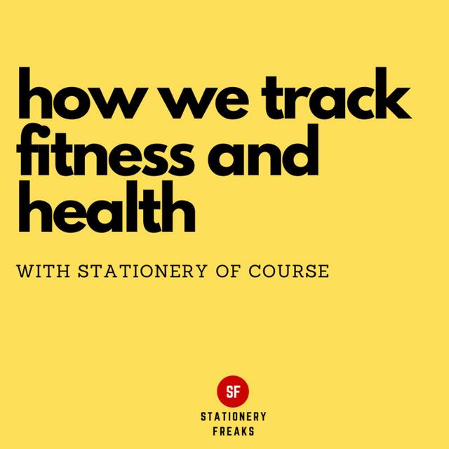 How we track fitness and health (using stationery of course) - podcast episode cover