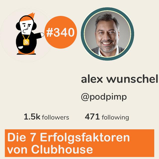 Blick 340 auf Clubhouse - Erfolgsfaktoren, Chancen und Gefahren - podcast episode cover