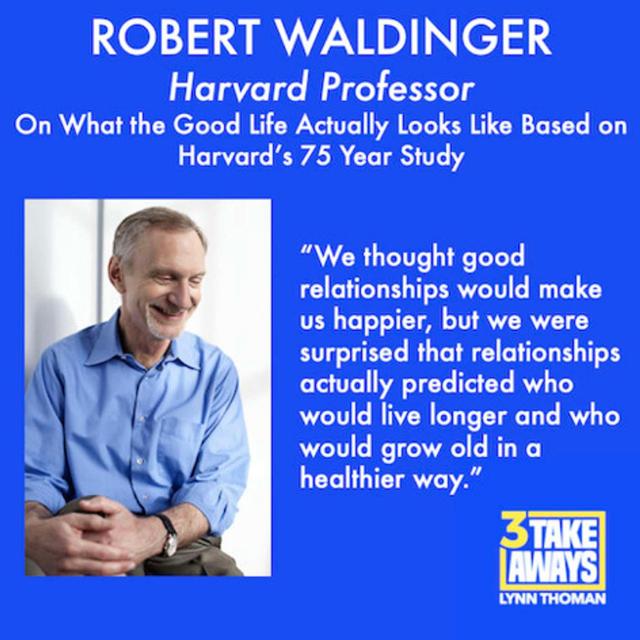 Harvard Professor, Robert Waldinger: What the Good Life Actually Looks Like Based on Harvard’s 75 Year Study (repost) (#72) - podcast episode cover