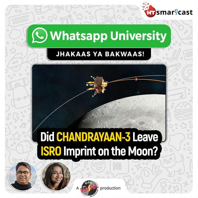 Did Chandrayaan-3 leave ISRO imprint on the Moon? - podcast episode cover