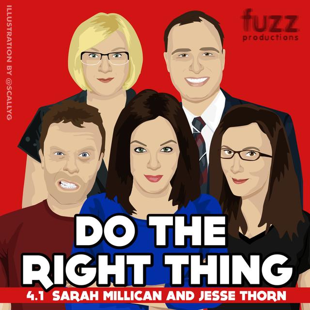 Series 4, Episode 1 (Sarah Millican & Jesse Thorn) - podcast episode cover