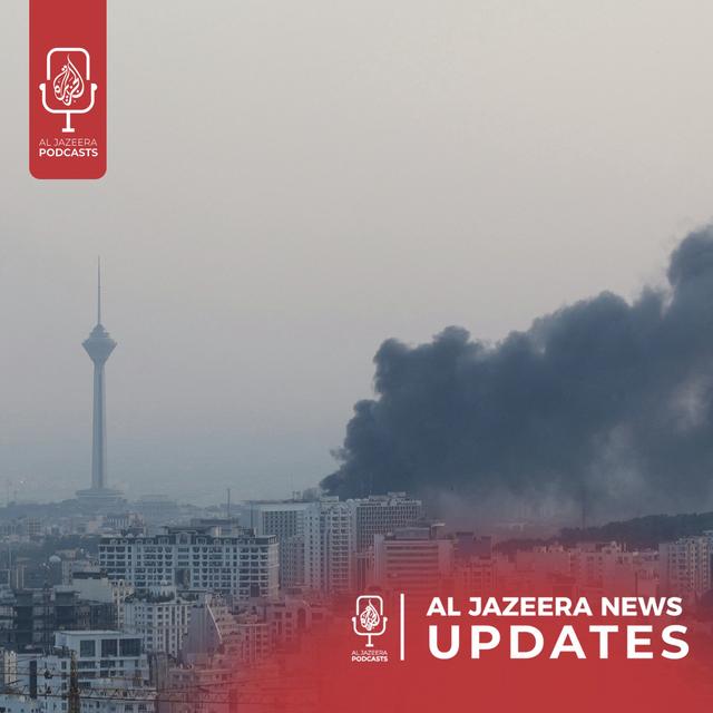 Explosions heard in Tehran, Wave of Russian attacks on Kyiv - podcast episode cover