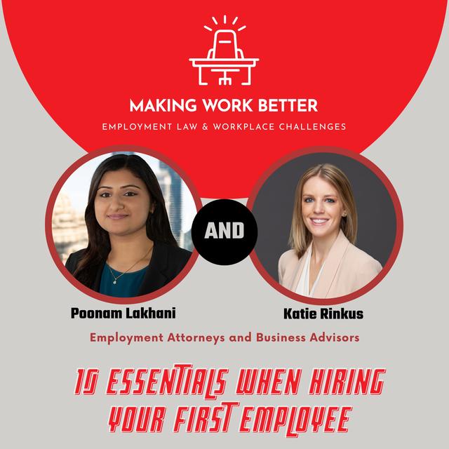 Ep. 19 – 10 Essentials When Hiring Your First Employee - podcast episode cover
