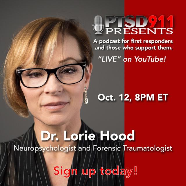 PTSD911 Presents: Dr. Lorie Hood - podcast episode cover