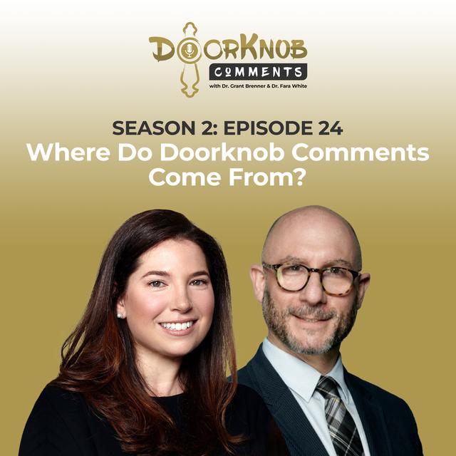 Where Do Doorknob Comments Come From? - podcast episode cover