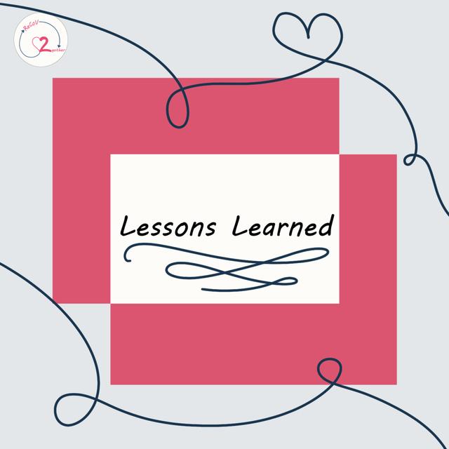 Lessons Learned - Vicky - podcast episode cover
