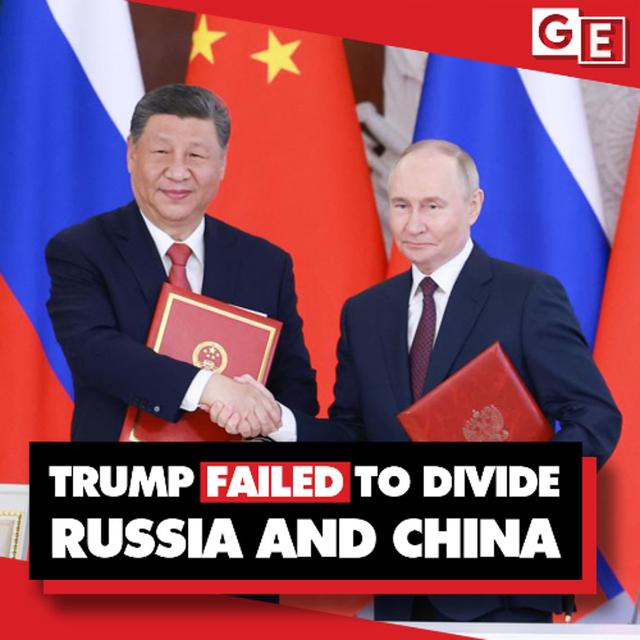 Trump's attempt to divide Russia & China is failing, badly - podcast episode cover