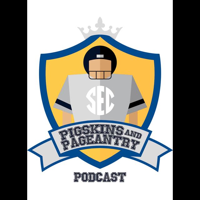 Pigskins and Pageantry - podcast cover