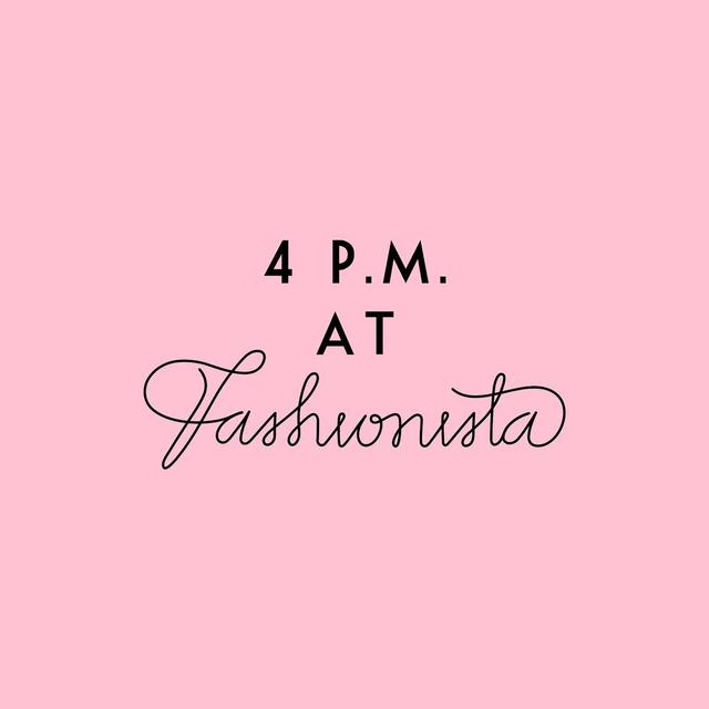 4 P.M. At Fashionista - podcast cover