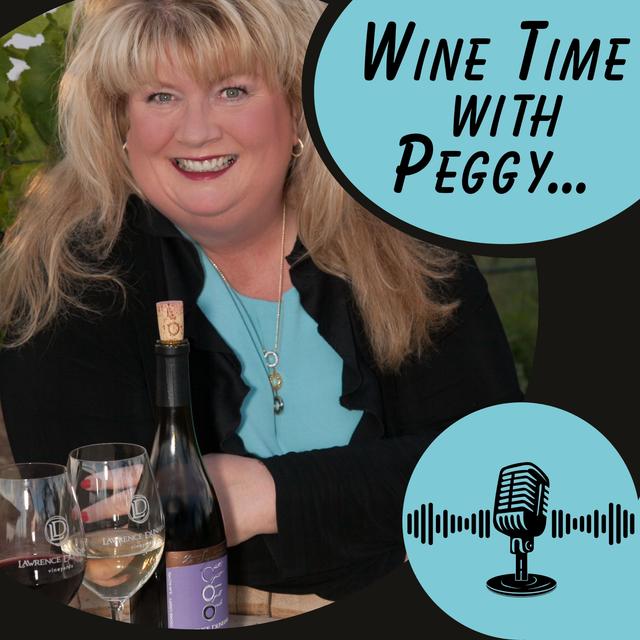 Wine Time With Peggy - podcast cover
