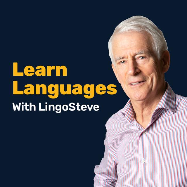 Learn Languages with Steve Kaufmann - podcast cover