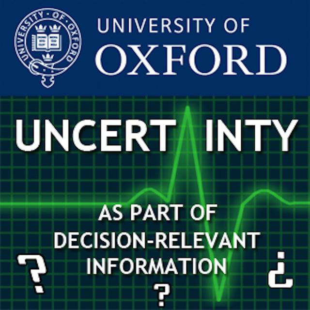 Uncertainty as part of decision-relevant information - podcast cover