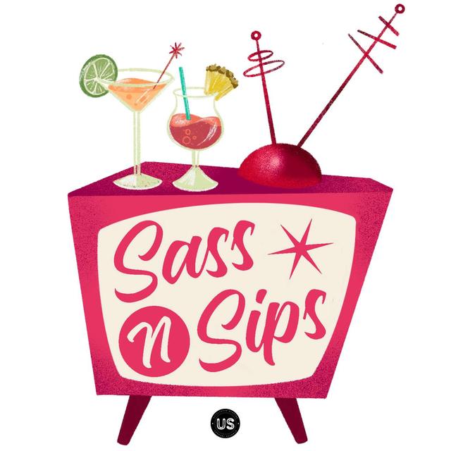 Sass N Sips - podcast cover