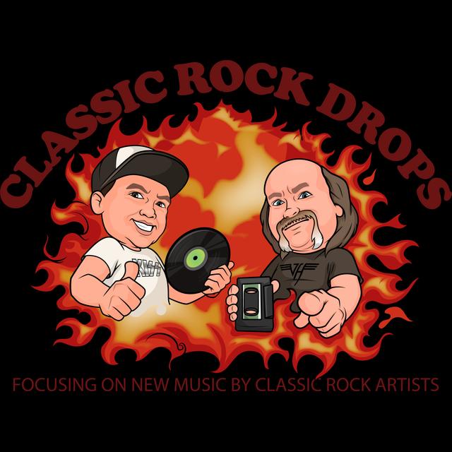 Classic Rock Drops Podcast - podcast cover