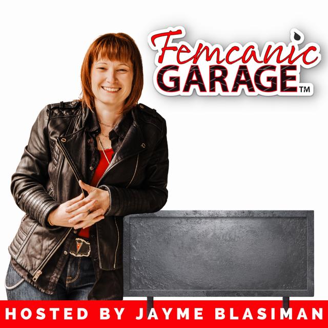 Femcanic Garage Podcast - podcast cover