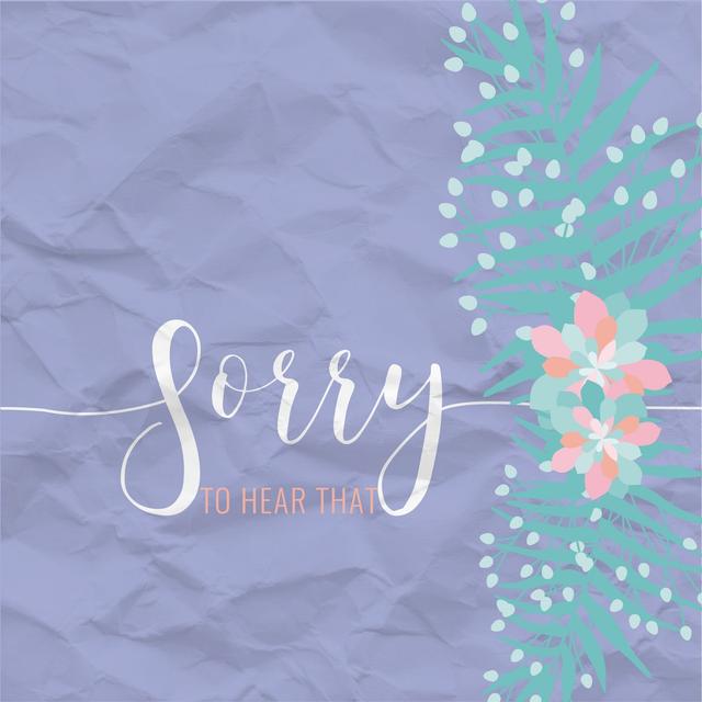 Sorry To Hear That - podcast cover