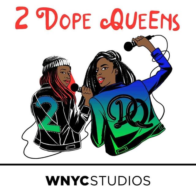 2 Dope Queens - podcast cover