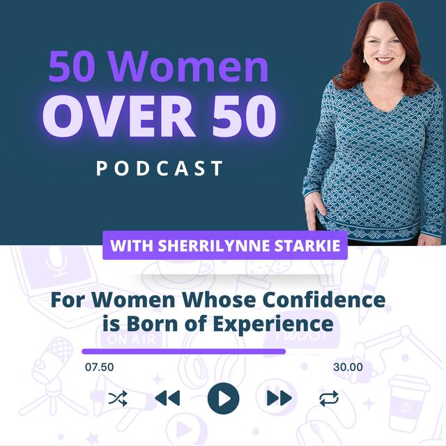 50 Women Over 50 - podcast cover