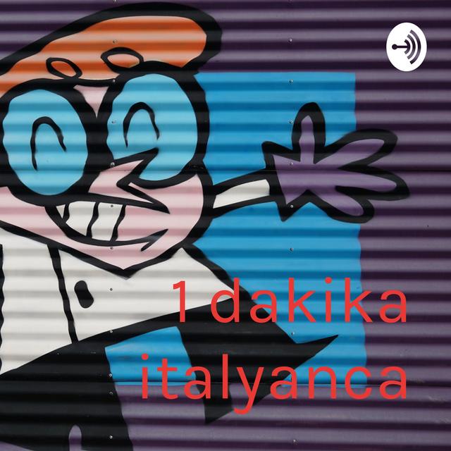 1 dakika italyanca - podcast cover