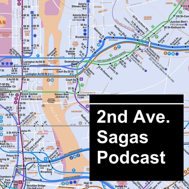 Second Avenue Sagas Podcast - podcast cover