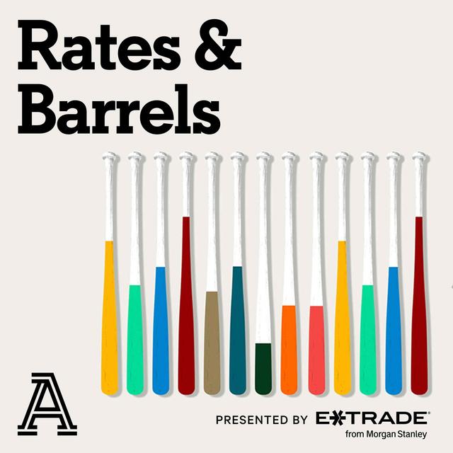 Rates & Barrels: A show about Baseball - podcast cover