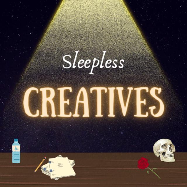 Sleepless Creatives - podcast cover