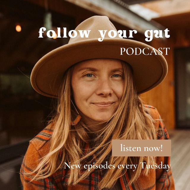 Follow Your Gut Podcast - podcast cover