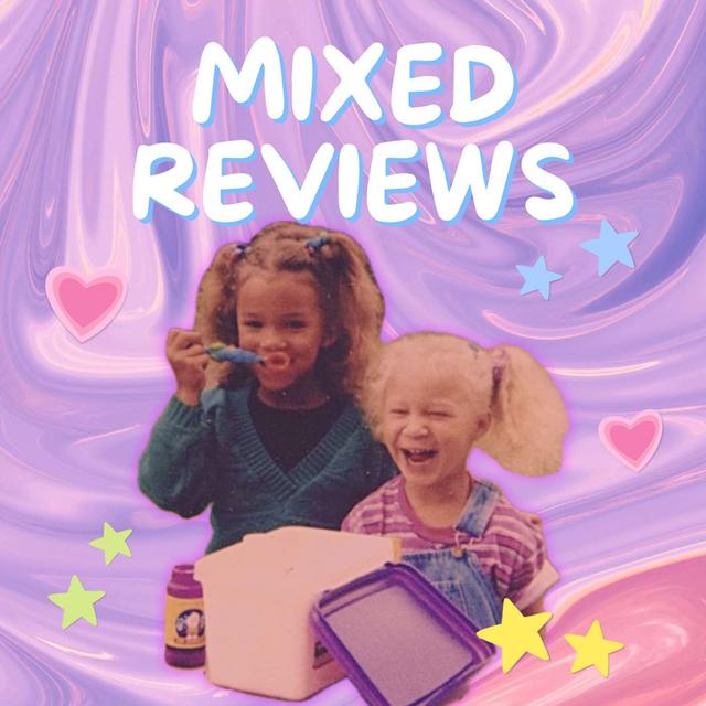 Mixed Reviews with Jenny and Danielle Burnett - podcast cover