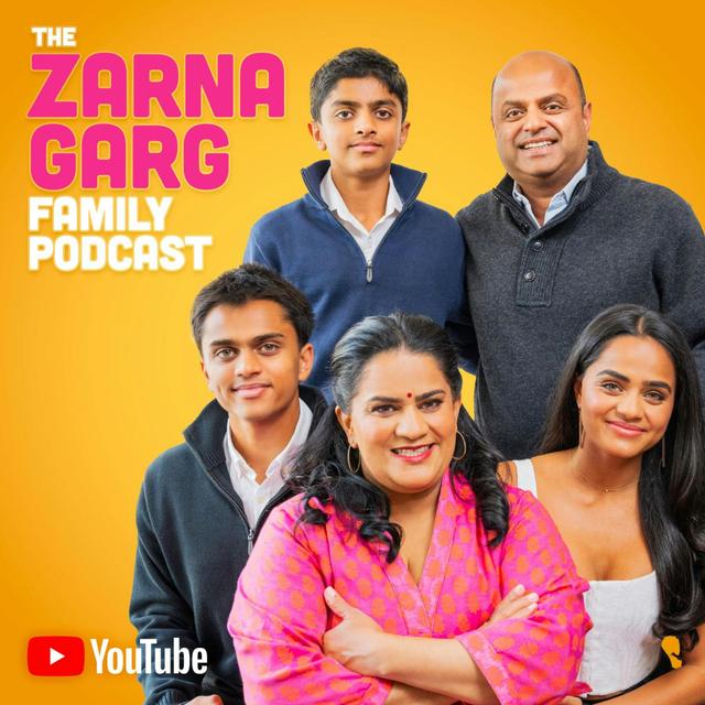 The Zarna Garg Family Podcast - podcast cover