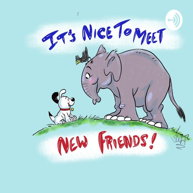 Children's story told in English - podcast cover