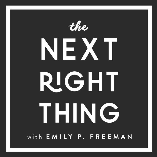 The Next Right Thing - podcast cover
