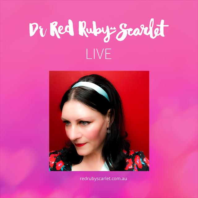Red Ruby Scarlet Live - podcast cover