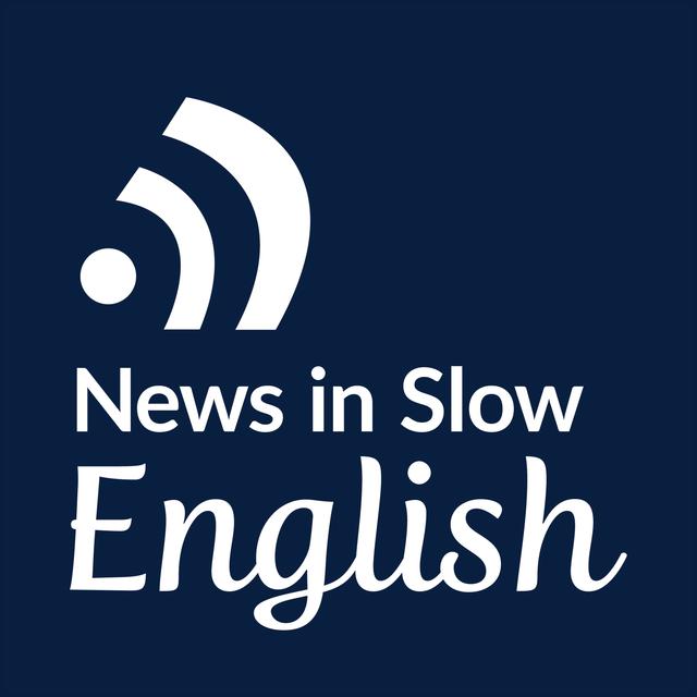 News in Slow English - podcast cover