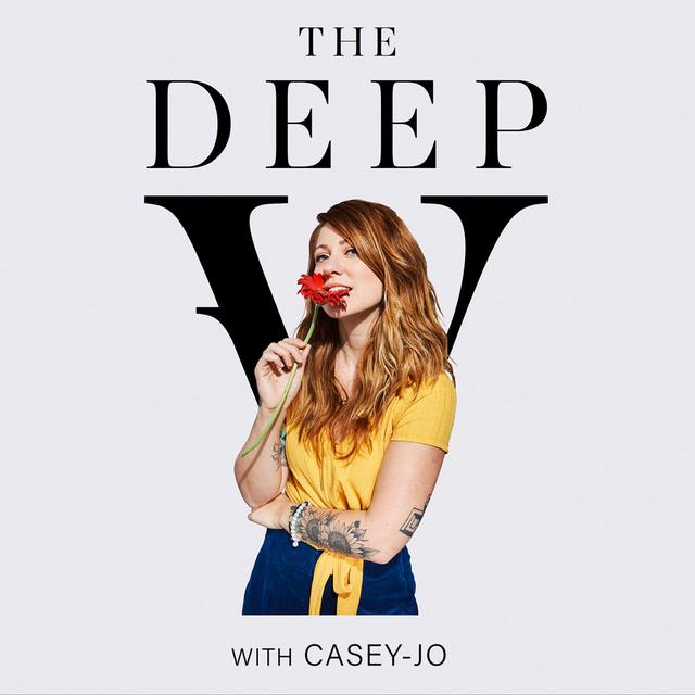 the deep v with casey-jo - podcast cover