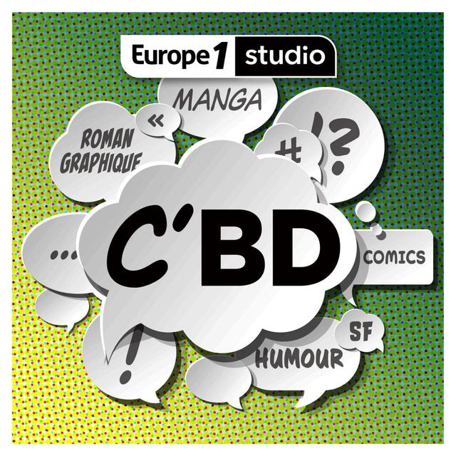 C'BD, le podcast qui vous rend accro aux bandes dessinées - podcast cover