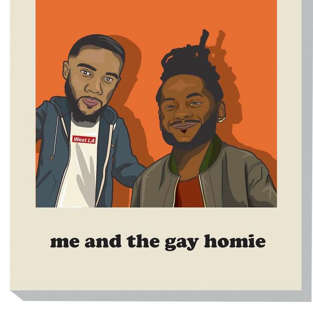 Me and The Gay Homie - podcast cover