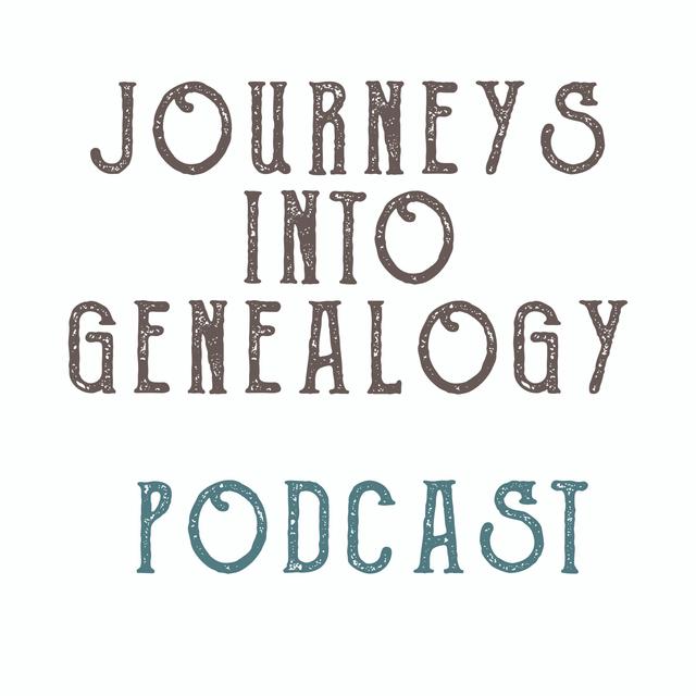 Journeys into Genealogy podcast - podcast cover