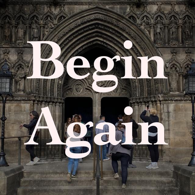 Begin Again Podcast - podcast cover