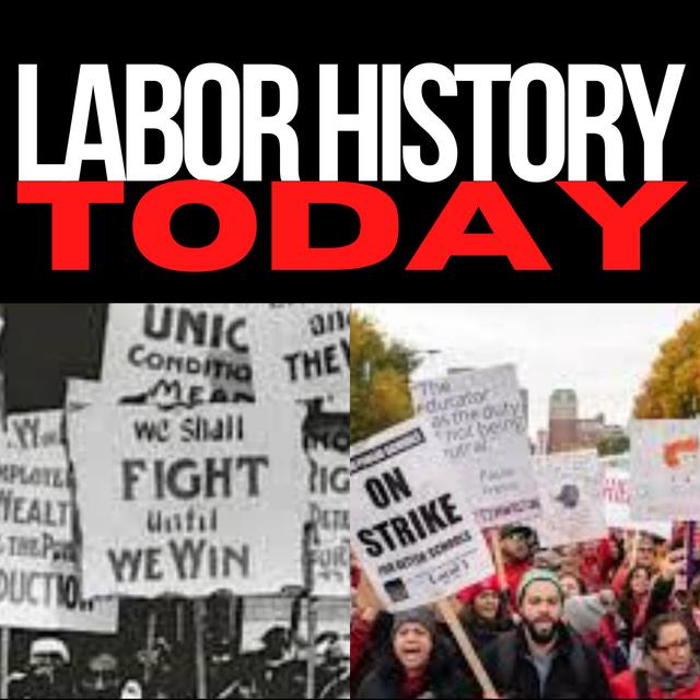 Labor History Today - podcast cover