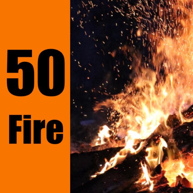 50 Fire Podcast - podcast cover