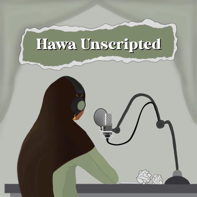 Hawa Unscripted - podcast cover
