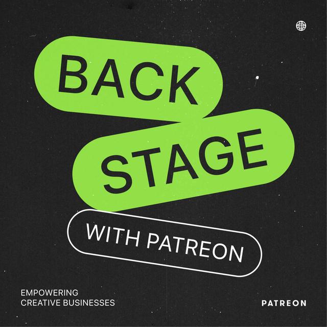 Backstage with Patreon - podcast cover