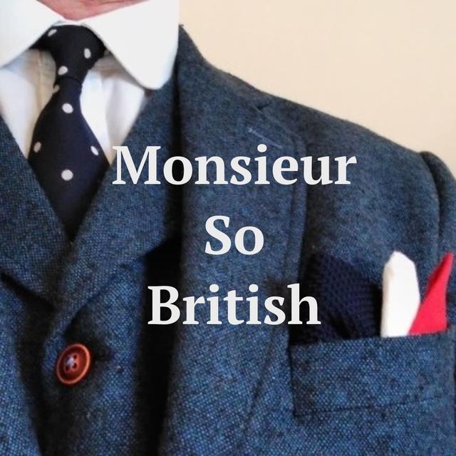 Monsieur So British Podcast - podcast cover